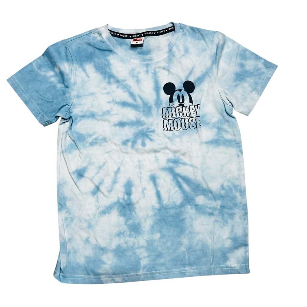 Disney Mickey Mouse Sky Blue Tie-Dye Tee